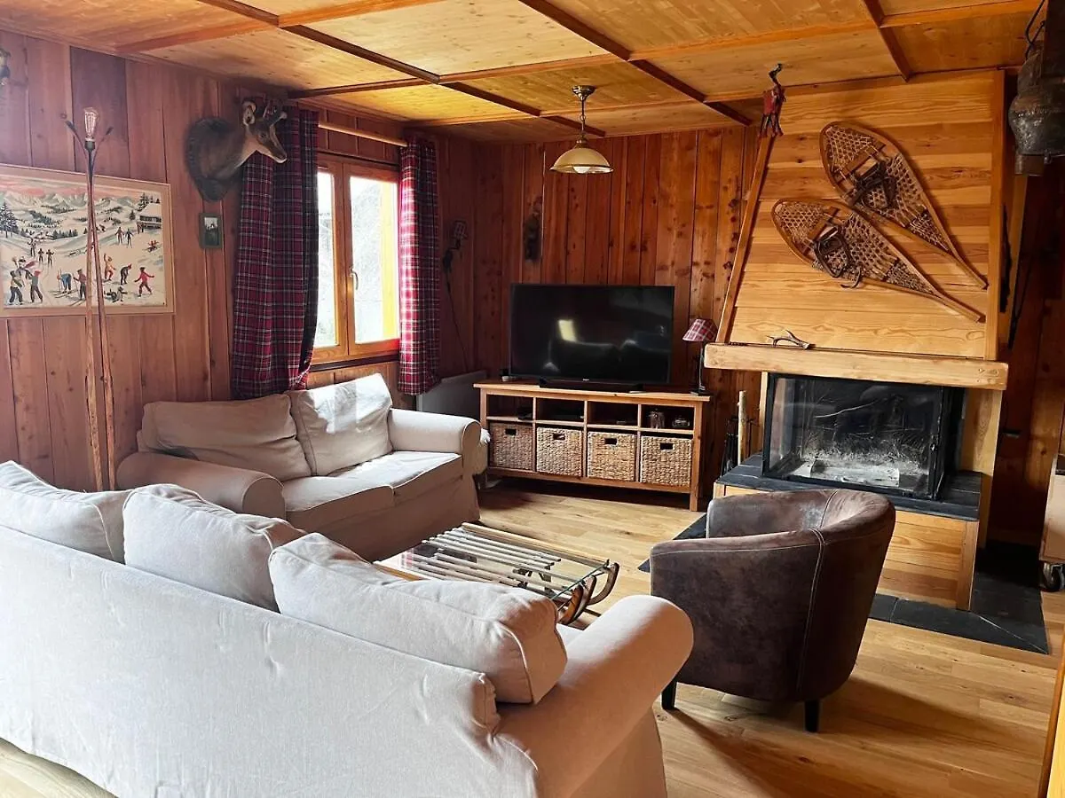 אקס-לה-טרמה Chalet Spa Bath Fireplace Ski-In Out